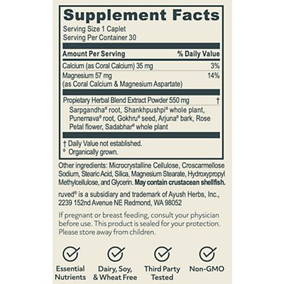 Blood Pressure Support: 30 Capsules - Spacecitysupplements