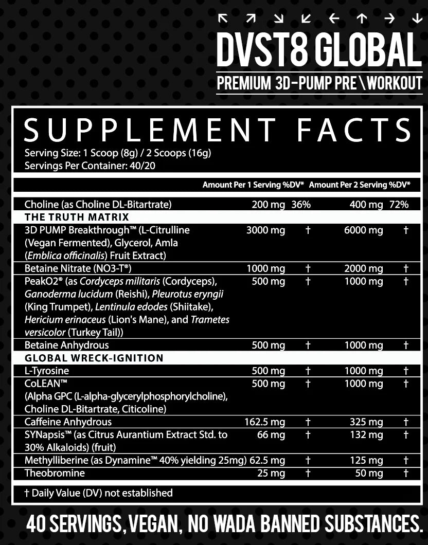 DVST8: Global Pre-Workout - Spacecitysupplements