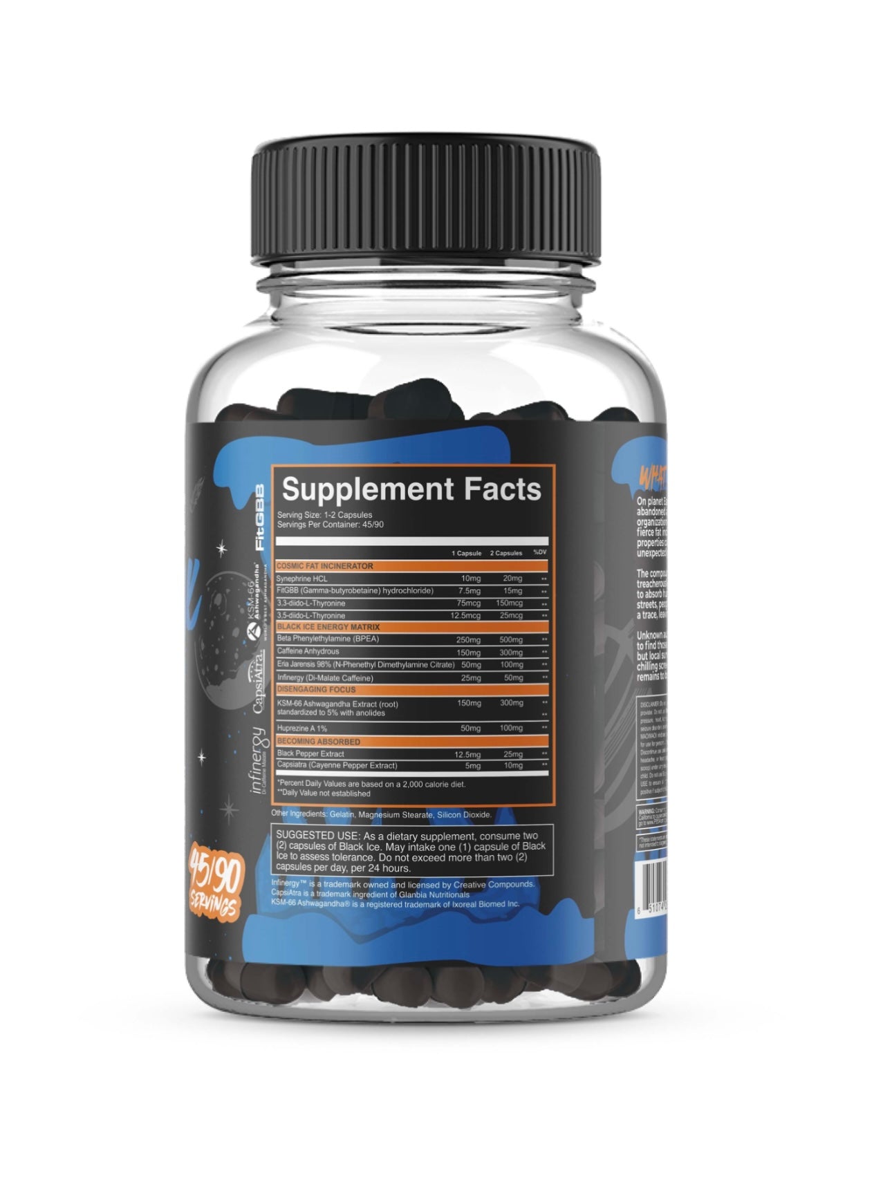 Black Ice: Extreme Nootropic Fat Incinerator - Spacecitysupplements