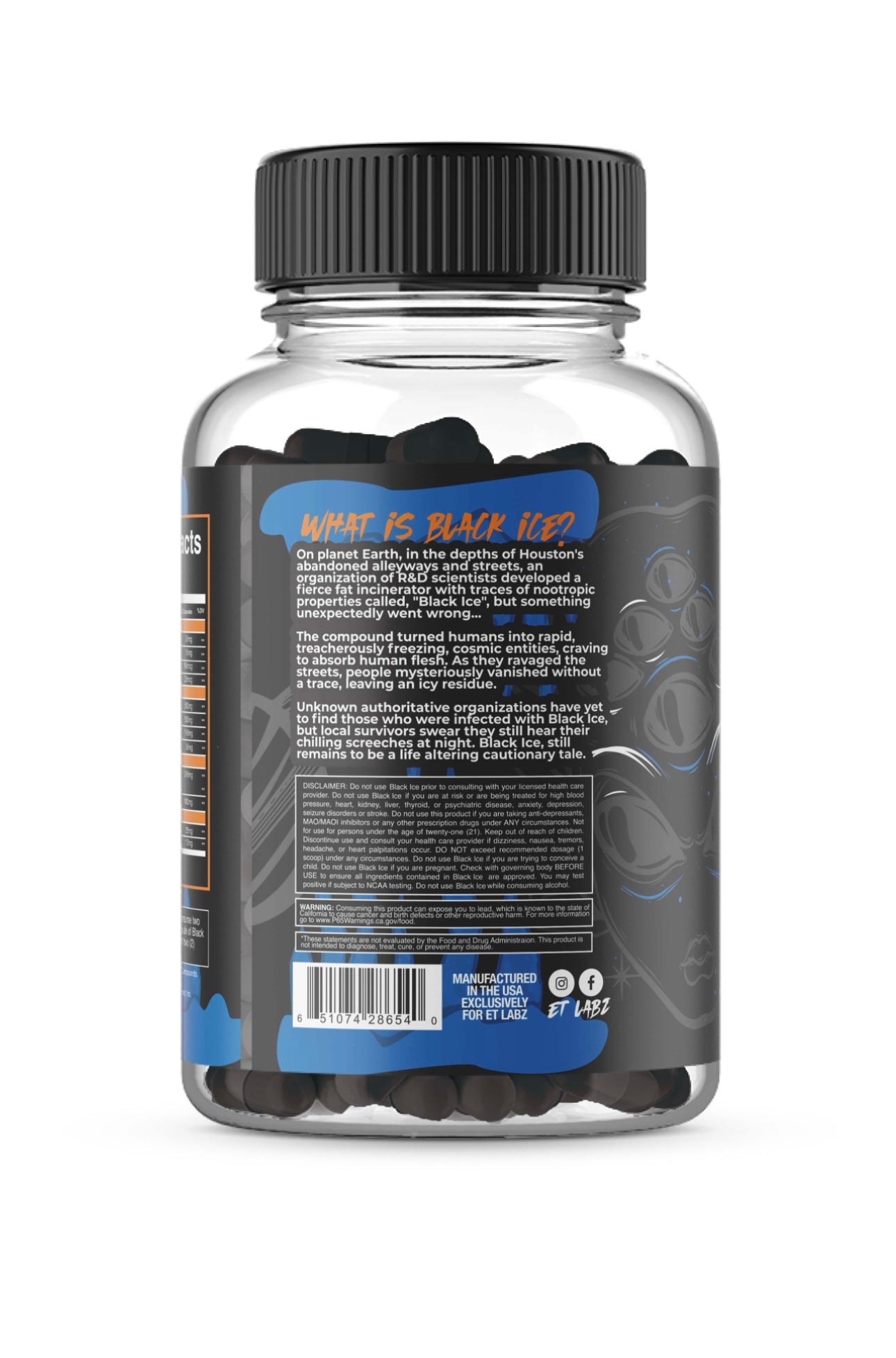 Black Ice: Extreme Nootropic Fat Incinerator - Spacecitysupplements