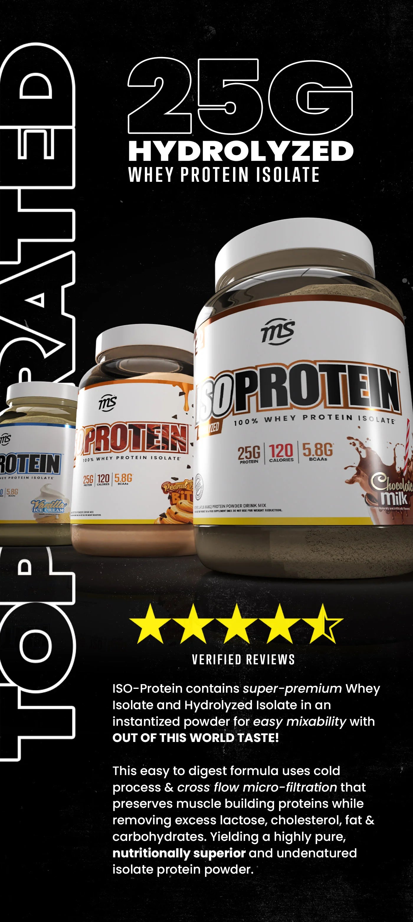 Iso-Protein: 20 Servings - Spacecitysupplements