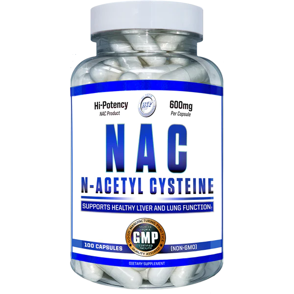 NAC (N-Acetyl Cysteine) 600mg: 100 Capsules - Spacecitysupplements