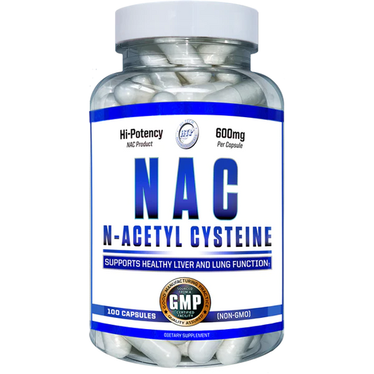 NAC (N-Acetyl Cysteine) 600mg: 100 Capsules - Spacecitysupplements