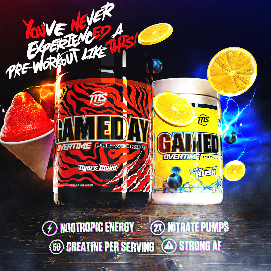 Game Day: Over Time Pre-Workout - Spacecitysupplements