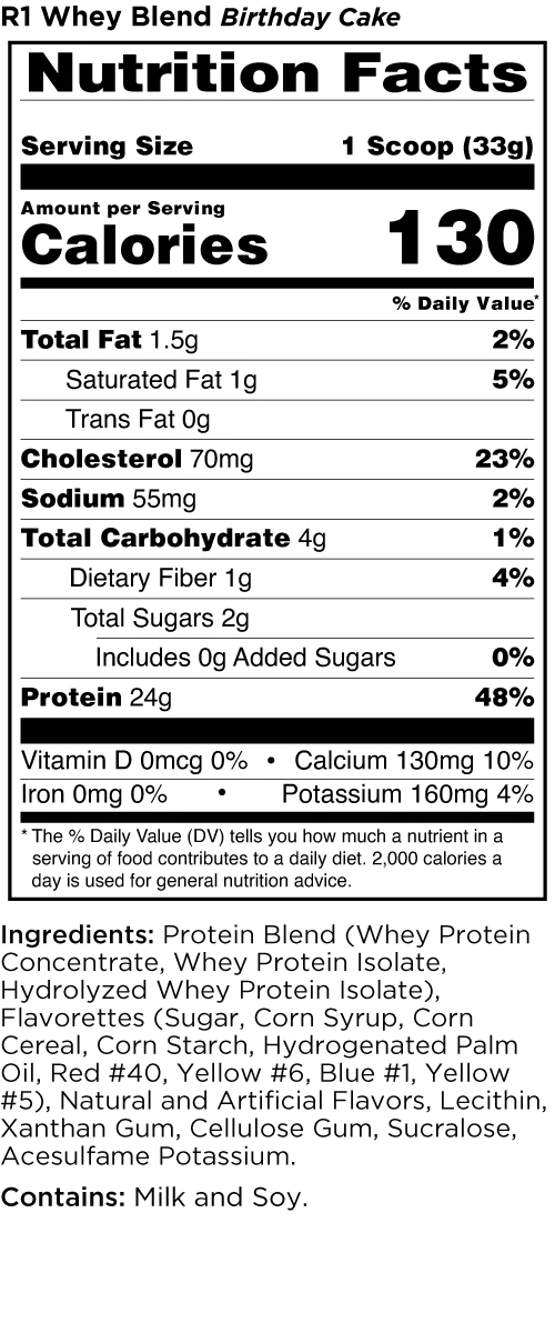 Rule 1: Whey Blend - Spacecitysupplements