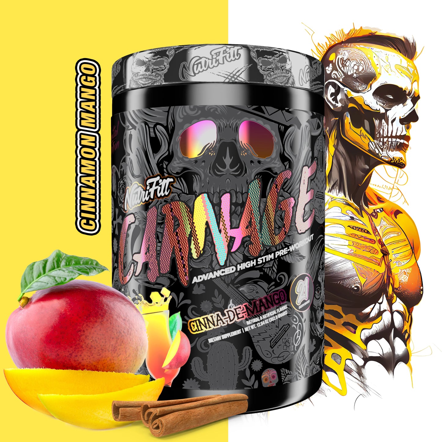 Carnage Advanced Pre-Workout - Spacecitysupplements