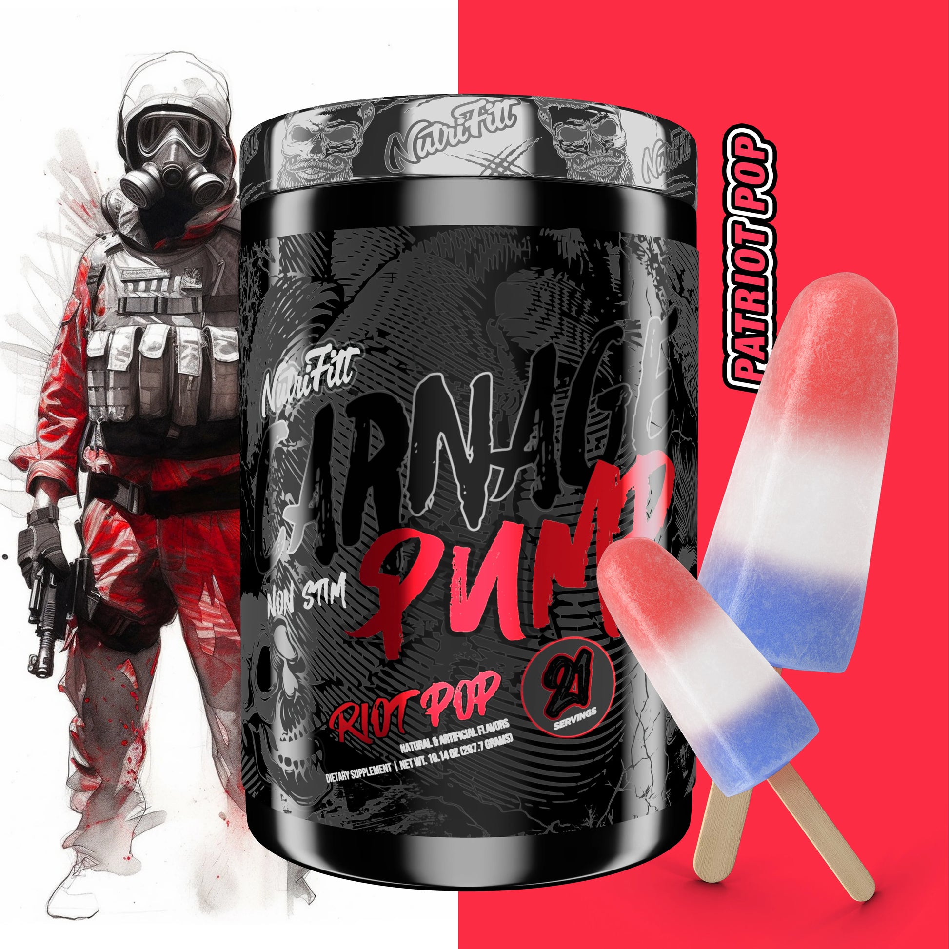 Carnage Pump Powder - Spacecitysupplements