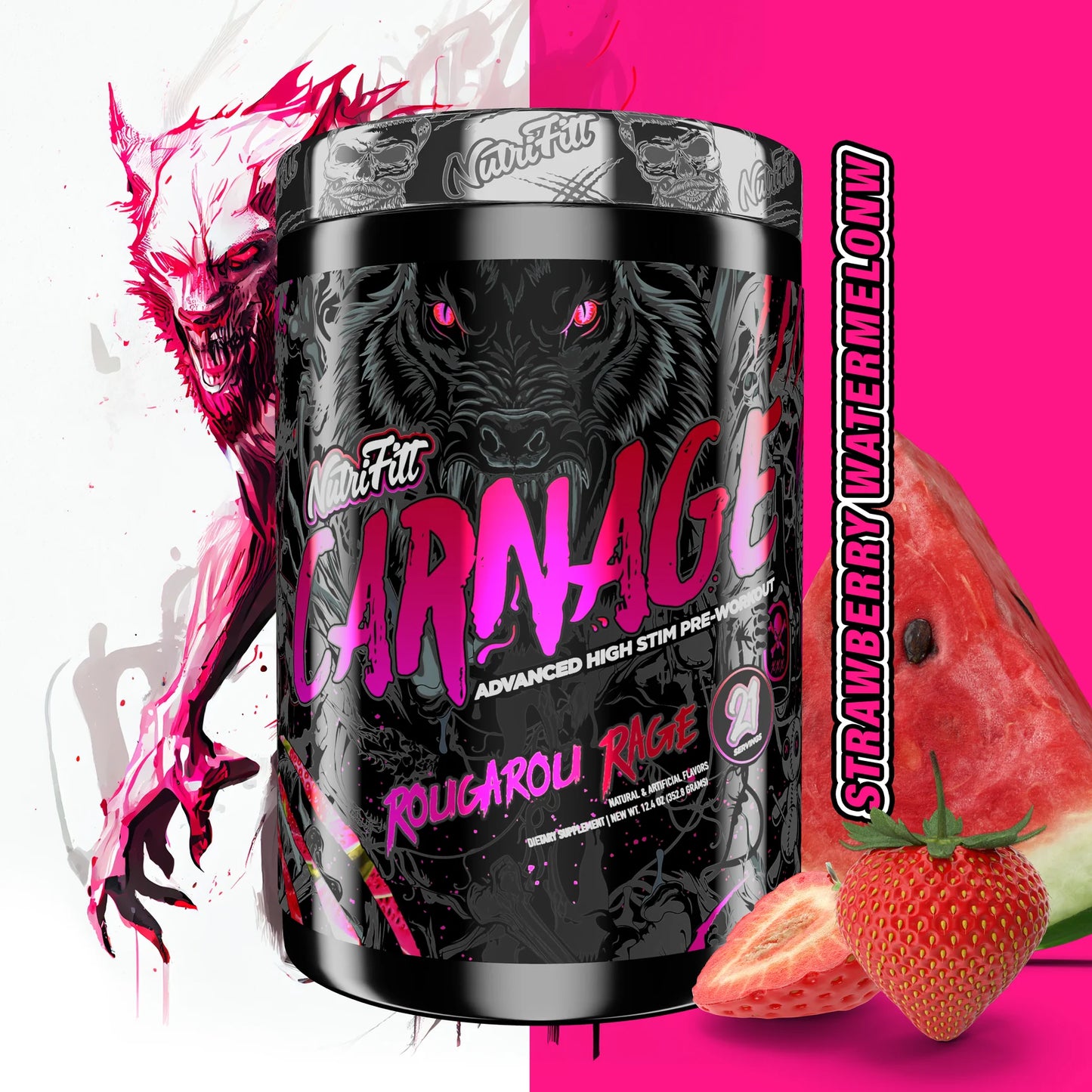 Carnage Advanced Pre-Workout - Spacecitysupplements