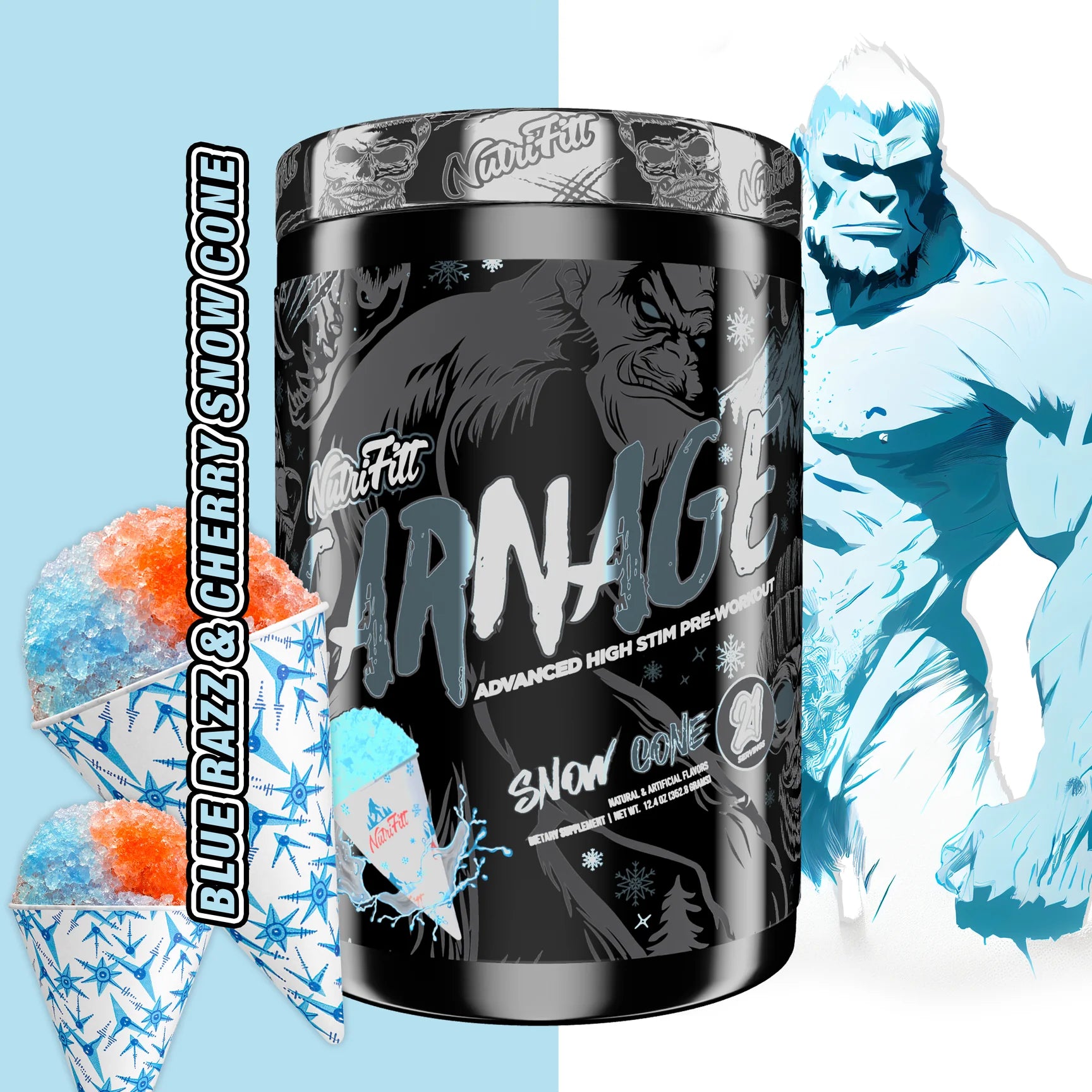 Carnage Advanced Pre-Workout - Spacecitysupplements