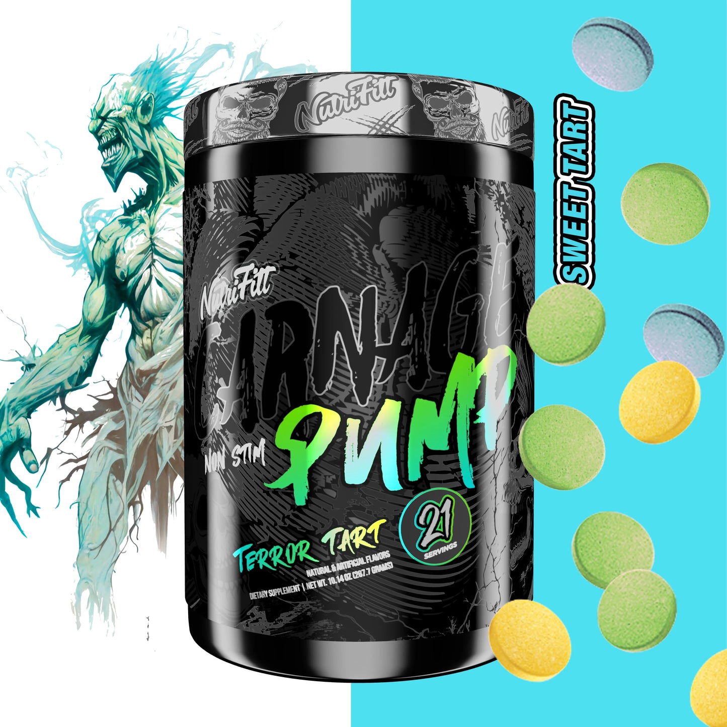 Carnage Pump Powder - Spacecitysupplements