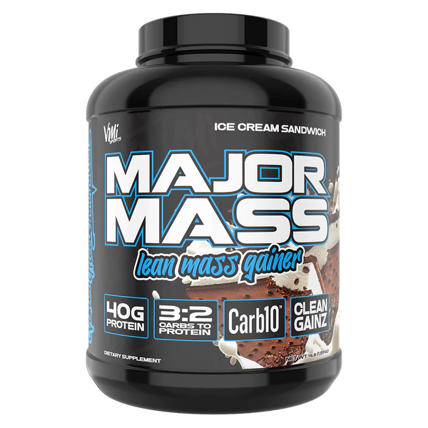 Major Mass: Lean Mass Gainer: 4lbs - Spacecitysupplements