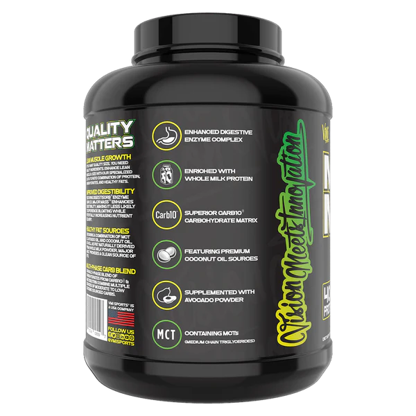 Major Mass: Lean Mass Gainer: 4lbs - Spacecitysupplements