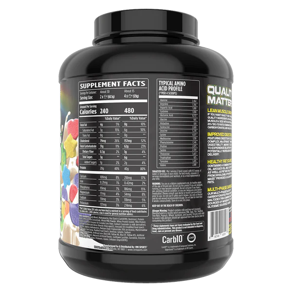 Major Mass: Lean Mass Gainer: 4lbs - Spacecitysupplements