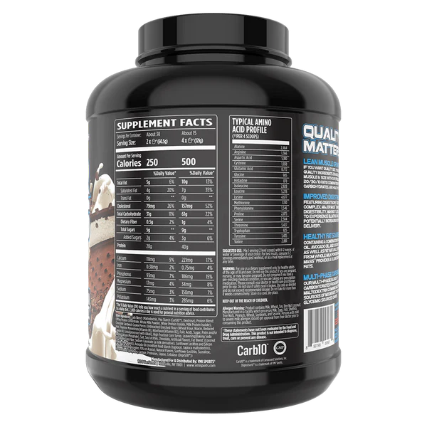 Major Mass: Lean Mass Gainer: 4lbs - Spacecitysupplements