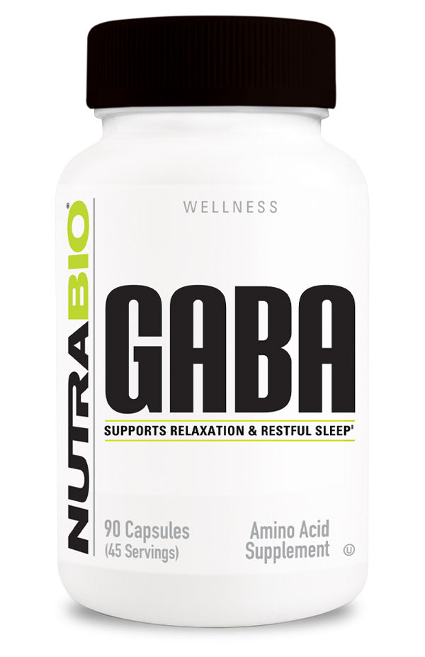 GABA (500mg) - 90 Veg. Capsules - Spacecitysupplements