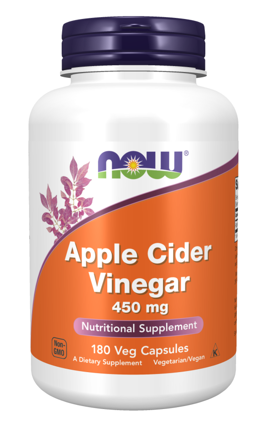 Apple Cider Vinegar (450 mg) - 180 Veg. Caps - Spacecitysupplements