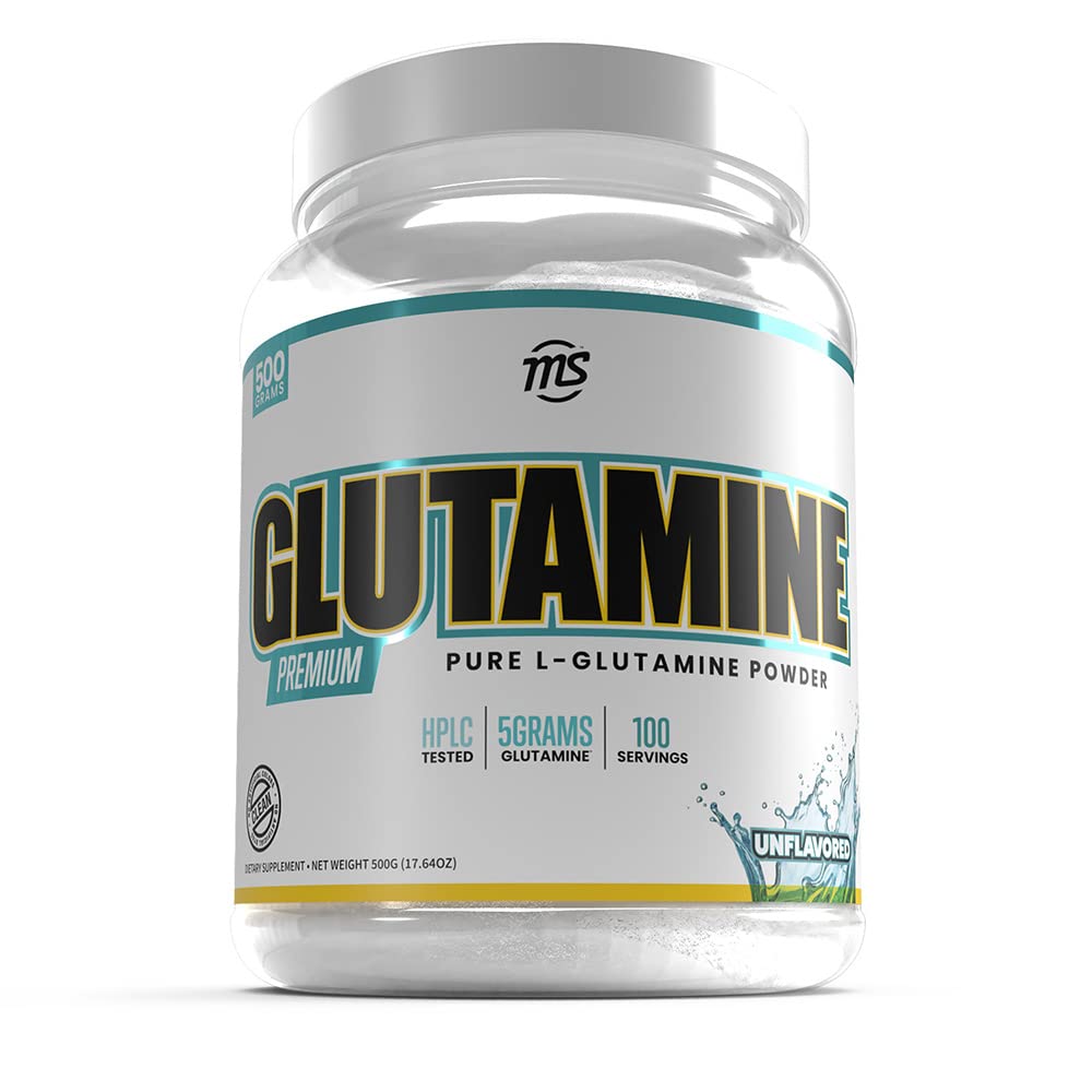 Glutamine: 100 Servings (500g) - Spacecitysupplements