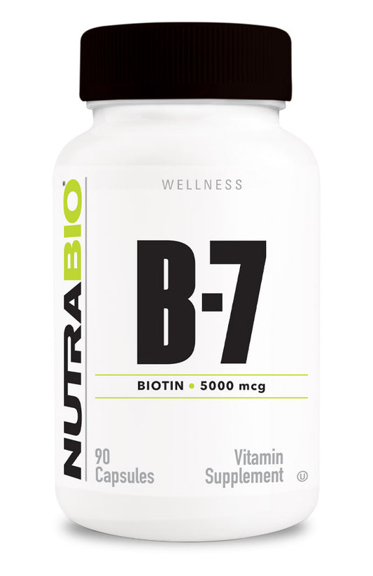 B-7 (Biotin 5,000mcg) - 90 Capsules - Spacecitysupplements