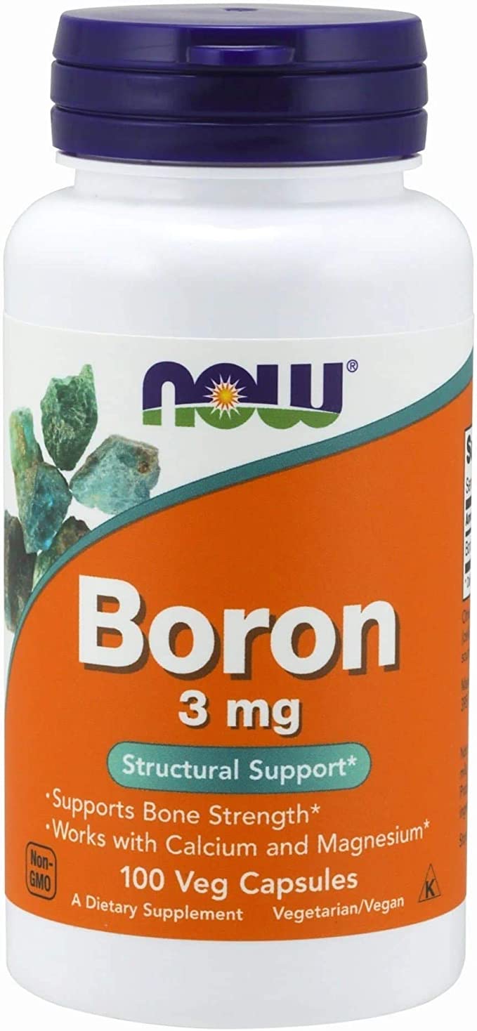 Boron 3mg: 100 Veg. Capsules - Spacecitysupplements