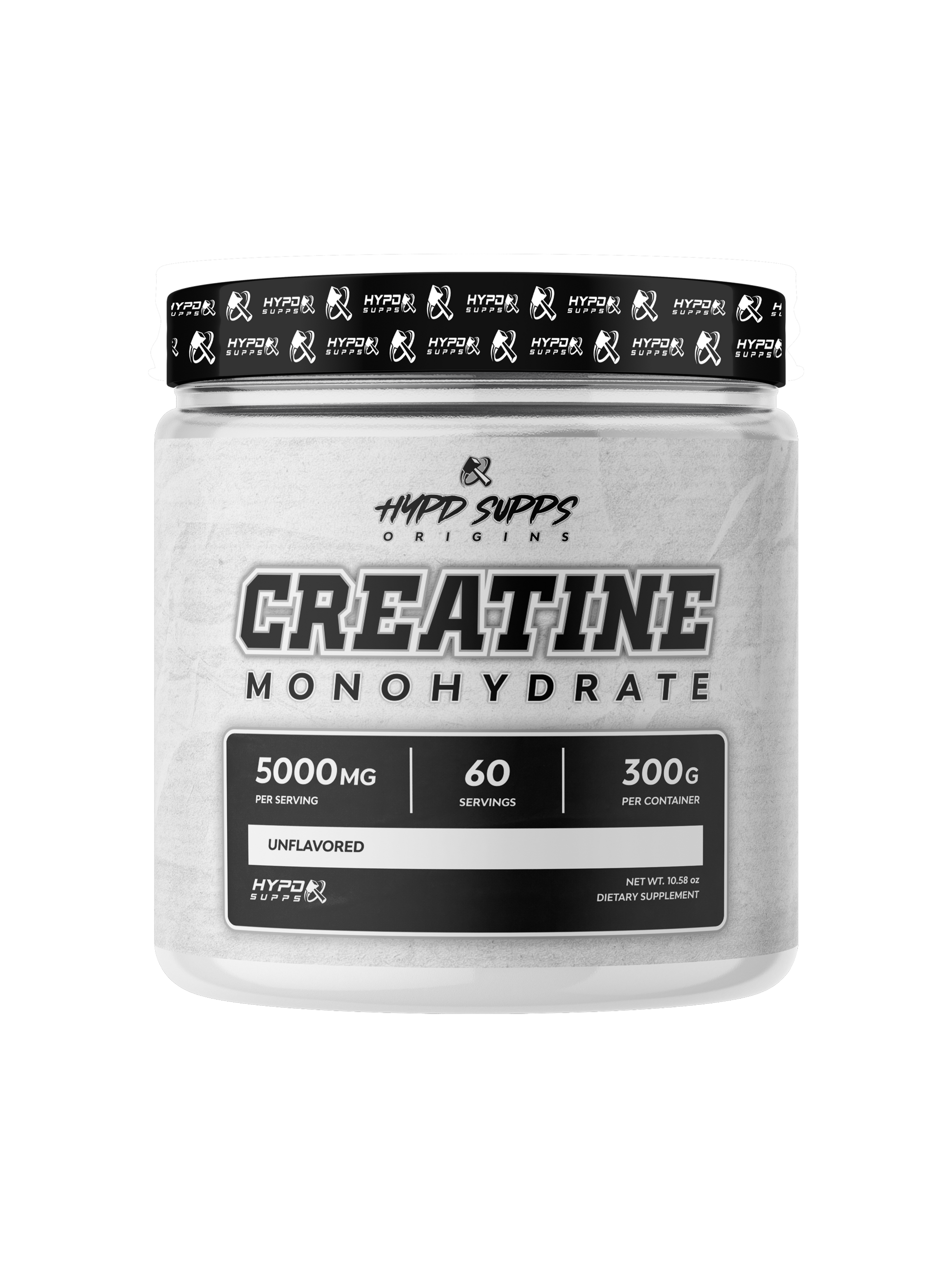 Creatine Monohydrate: 60 Servings (300g) - Spacecitysupplements