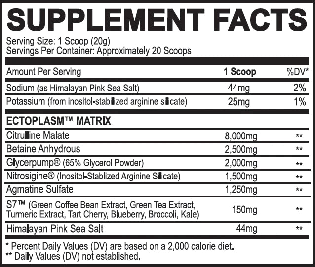 Ectoplasm: Nitric Oxide Enhancer - Spacecitysupplements